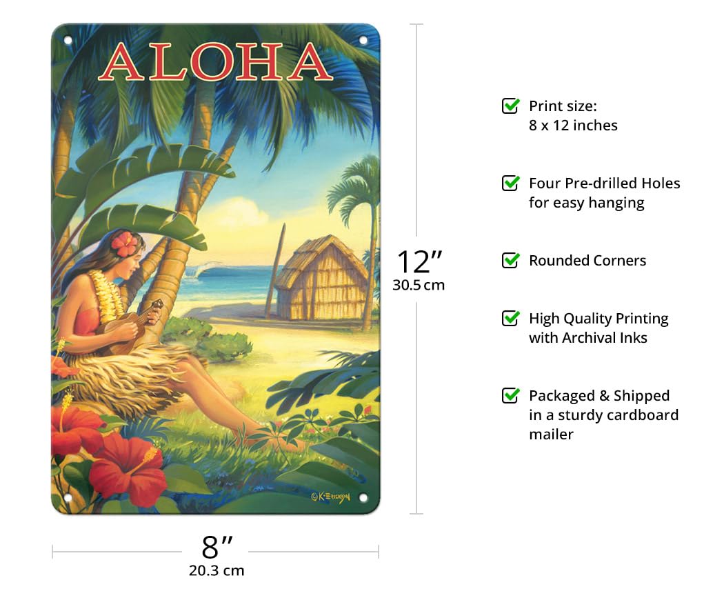 Amazon.com: Pacifica Island Art Aloha - Hawaii - Hula Dancer